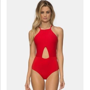 Tavik Red Women's One Piece Swimsuit